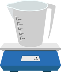 Taza de medición